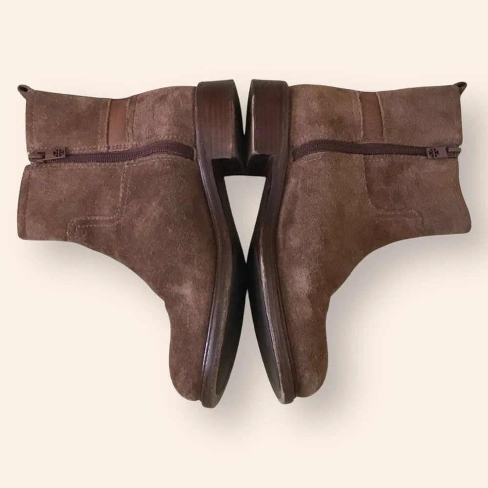 Tory Burch Alaina Suede Ankle Boots
